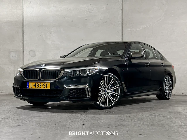 Bmw m550i xdrive high executive 4.4 v8 462pk 2017 5-serie, l-483-sf - afbeelding 34 van  64