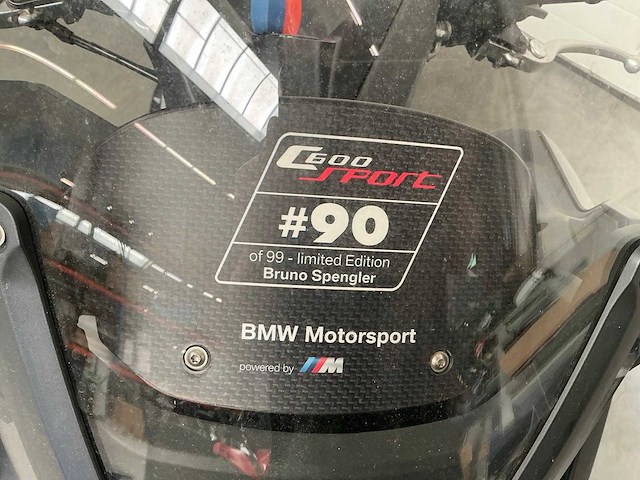 Bmw scooter c 600 sport limited edition bruno spengler motorfiets - afbeelding 3 van  17