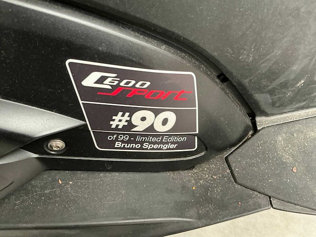 Bmw scooter c 600 sport limited edition bruno spengler motorfiets - afbeelding 15 van  17