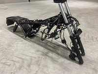 Bmw tour k 75 special motorfiets frame op kenteken - afbeelding 2 van  8