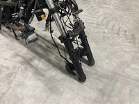 Bmw tour k 75 special motorfiets frame op kenteken - afbeelding 6 van  8