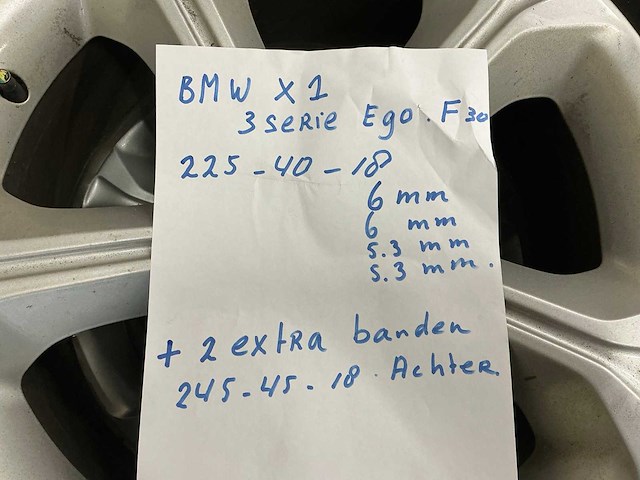Bmw x1 wiel (4x) - afbeelding 8 van  8