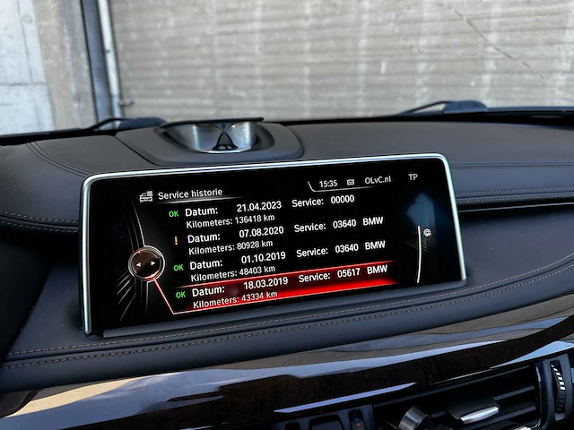 Bmw x6 xdrive40d high executive 313pk 2016, g-859-ft - afbeelding 35 van  70