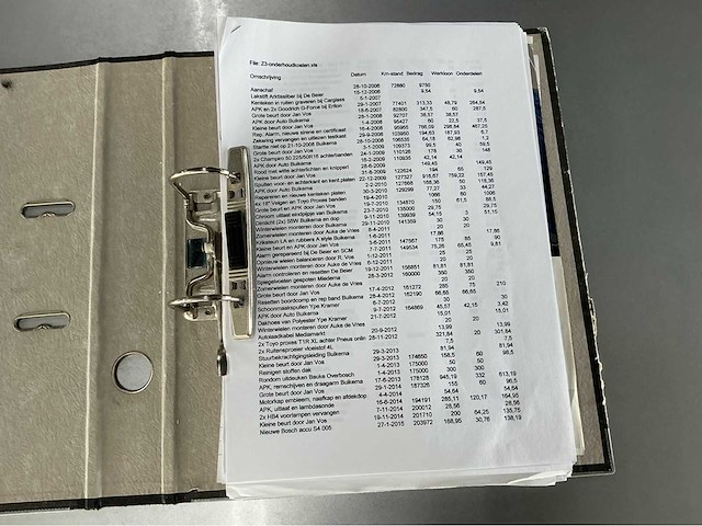 Bmw z3- 1996 - pl-vs-51 roadster - 1.8 - marge auto veel onderhoud aanwezig - afbeelding 19 van  25