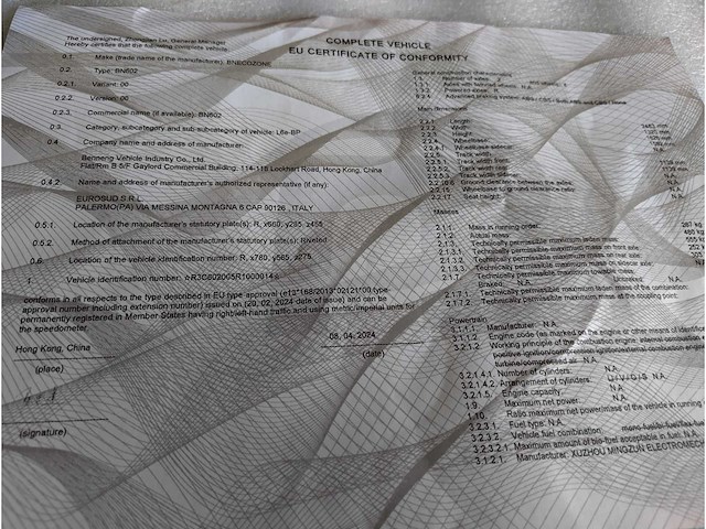 Bnecozone bn602 45km auto - afbeelding 19 van  29