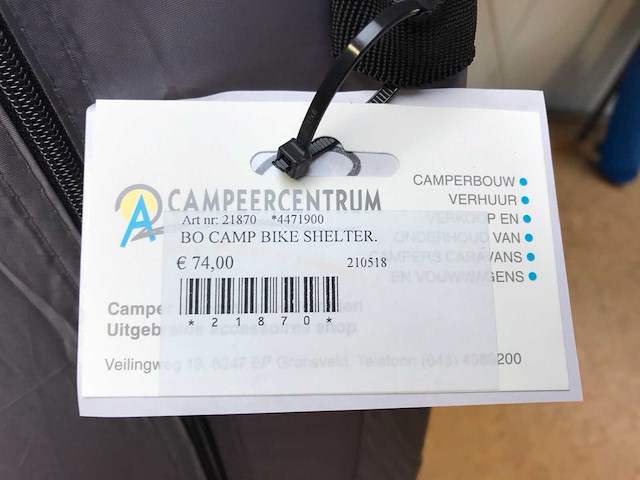 Bo-camp bike shelter - afbeelding 4 van  4