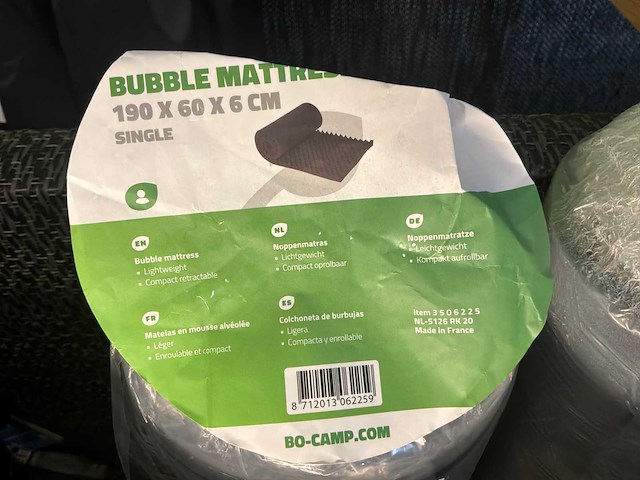 Bo-camp bubble matras luchtbed (2x) - afbeelding 2 van  2
