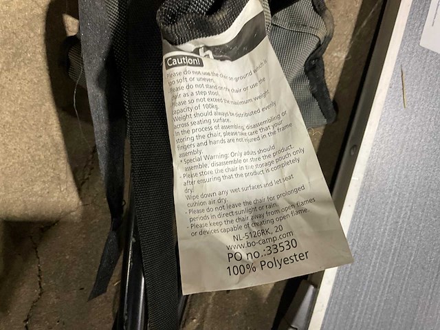 Bo-camp camping tafel en kruk - afbeelding 5 van  5