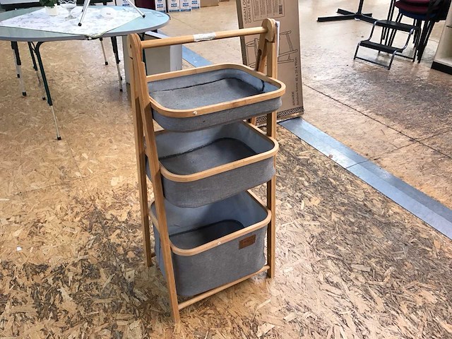 Bo-camp campingkast met mandjes - afbeelding 1 van  3