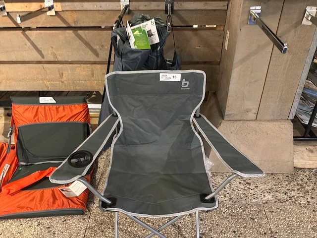 Bo-camp compact vouwstoel kampeerstoel (4x) - afbeelding 3 van  4