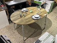 Bo-camp feather oval kampeer klaptafel - afbeelding 3 van  4