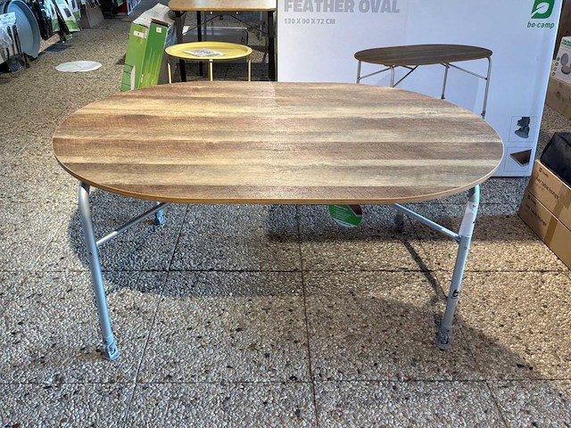 Bo-camp feather oval kampeertafel - afbeelding 2 van  4