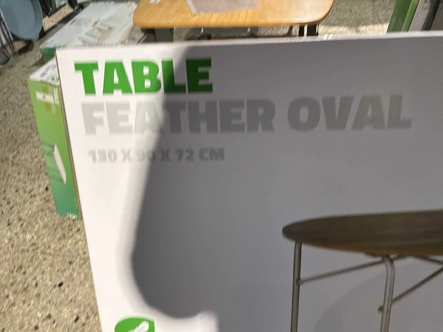 Bo-camp feather oval kampeertafel - afbeelding 3 van  4