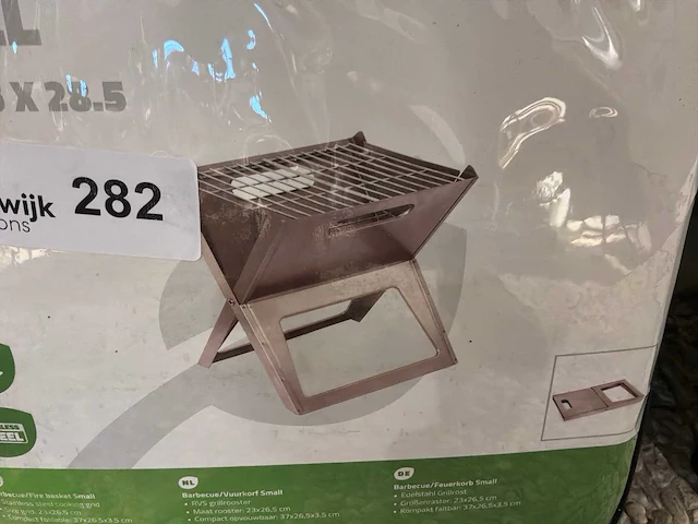 Bo-camp fire basket houtskool bbq - afbeelding 2 van  2