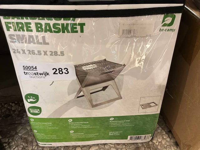 Bo-camp fire basket houtskool bbq - afbeelding 1 van  2