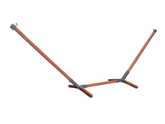 Bo-camp hangmatstandaard hardhout bruin - afbeelding 1 van  3
