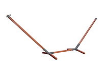 Bo-camp hangmatstandaard hardhout bruin - afbeelding 1 van  3