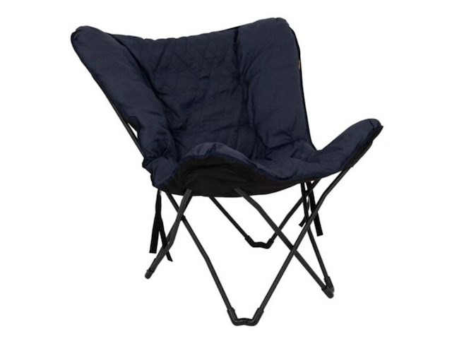 Bo-camp industrial vlinderstoel himrod l blauw - afbeelding 2 van  2