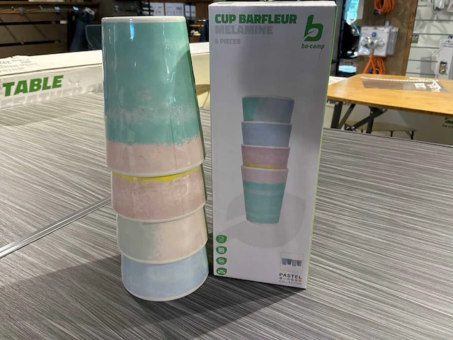 Bo-camp melamine bekers (20x) - afbeelding 1 van  3
