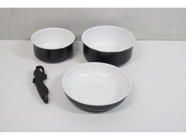 Bo-camp pannenset expedition inductie 4-delig zwart - afbeelding 2 van  2