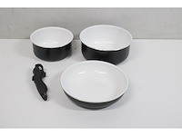 Bo-camp pannenset expedition inductie 4-delig zwart - afbeelding 2 van  2