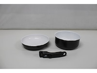 Bo-camp pannenset expedition inductie 4-delig zwart - afbeelding 2 van  2