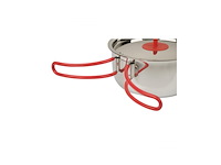 Bo-camp pannenset travel 4-delig zilver - afbeelding 2 van  2