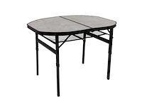 Bo-camp tafel northgate ovaal grijs - afbeelding 1 van  1