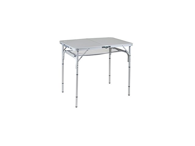 Bo-camp tafel premium koffermodel 90x60 cm grijs - afbeelding 1 van  4