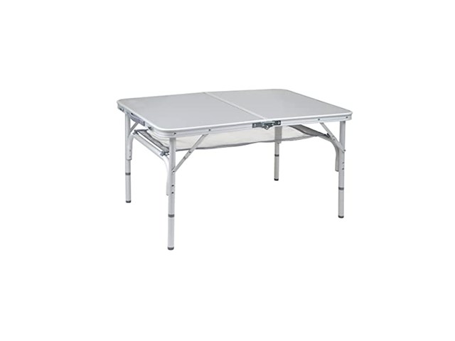 Bo-camp tafel premium koffermodel 90x60 cm grijs - afbeelding 2 van  4