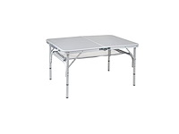 Bo-camp tafel premium koffermodel 90x60 cm grijs - afbeelding 2 van  4