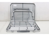 Bo-camp tafel premium koffermodel 90x60 cm grijs - afbeelding 4 van  4