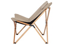 Bo-camp urban outdoor collection relaxstoel wembley beige - afbeelding 4 van  6