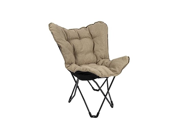 Bo-camp urban outdoor collection vlinderstoel grainger beige - afbeelding 1 van  3