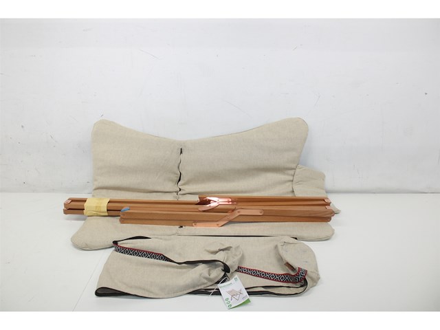 Bo-camp urban outdoor relaxstoel bloomsbury l oxford beige - afbeelding 2 van  4