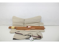 Bo-camp urban outdoor relaxstoel bloomsbury l oxford beige - afbeelding 2 van  4