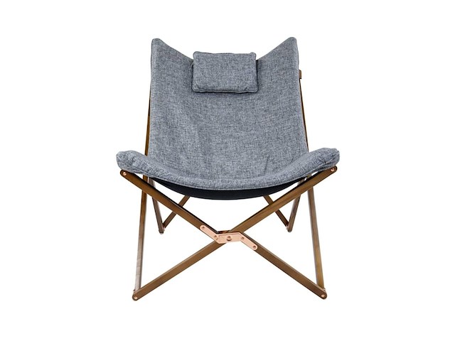 Bo-camp urban outdoor relaxstoel bloomsbury m grijs - afbeelding 3 van  6