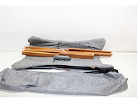 Bo-camp urban outdoor relaxstoel bloomsbury m grijs - afbeelding 5 van  6