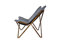 Bo-camp urban outdoor relaxstoel bloomsbury m oxford grijs - afbeelding 4 van  6