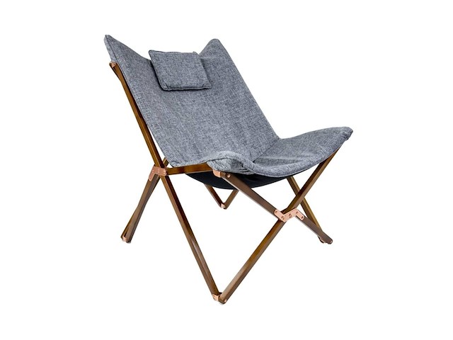 Bo-camp urban outdoor relaxstoel bloomsbury m oxford grijs - afbeelding 1 van  5