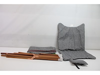 Bo-camp urban outdoor relaxstoel bloomsbury m oxford grijs - afbeelding 5 van  5