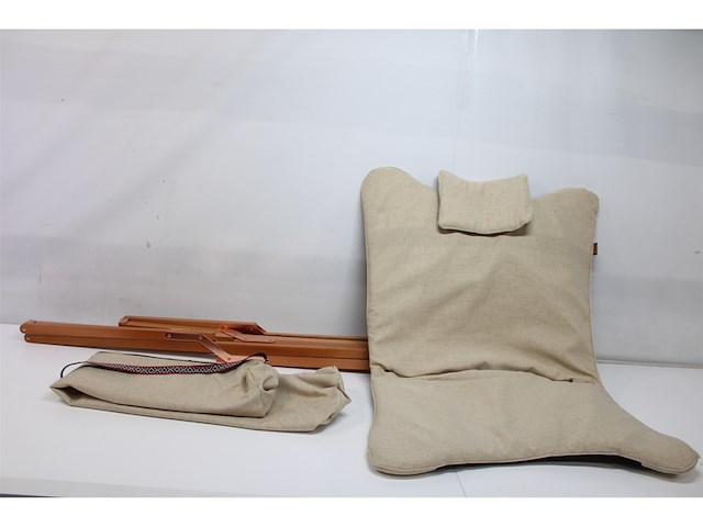 Bo-camp urban outdoor relaxstoel bloomsbury oxford beige - afbeelding 2 van  3