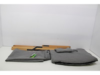 Bo-camp urban outdoor relaxstoel wembley l nika grijs - afbeelding 5 van  5