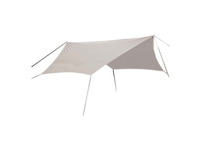 Bo-camp urban outdoor tarp westbourne 6-hoekig beige - afbeelding 1 van  1