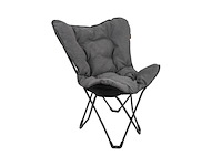 Bo-camp urban outdoor vlinderstoel grainger grijs - afbeelding 1 van  5
