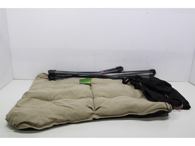 Bo-camp urban outdoor vlinderstoel grainger l nika beige - afbeelding 2 van  3