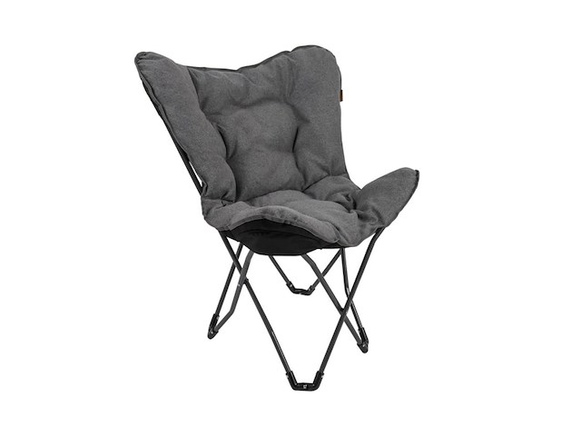 Bo-camp urban outdoor vlinderstoel grainger m nika grijs - afbeelding 1 van  5
