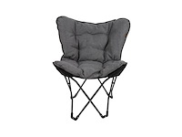 Bo-camp urban outdoor vlinderstoel grainger m nika grijs - afbeelding 2 van  5