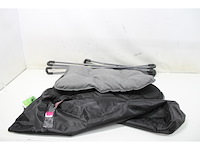 Bo-camp urban outdoor vlinderstoel grainger m nika grijs - afbeelding 4 van  5