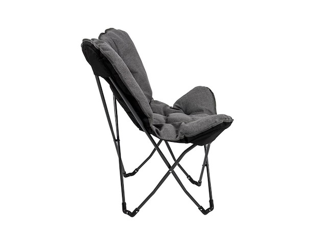 Bo-camp urban outdoor vlinderstoel grainger m nika grijs - afbeelding 3 van  5